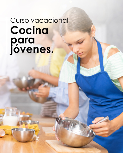 Cocina para Jóvenes (Semana de receso)