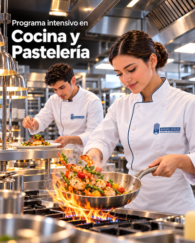 Técnico Laboral Intensivo en Cocina y Pastelería